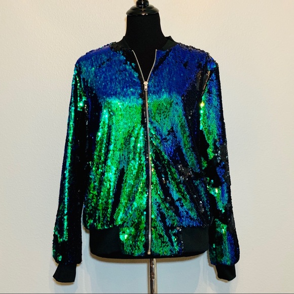 haoduoyi sequin jacket